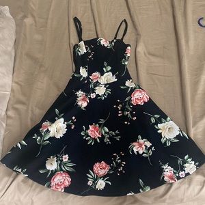 Black Floral dress